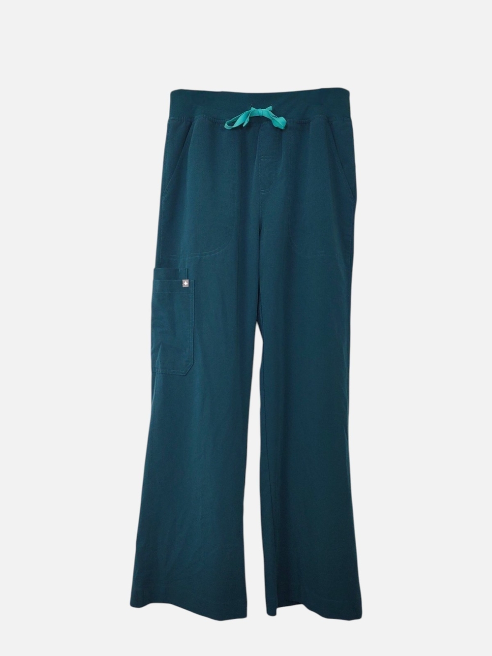 Figs Caribbean Isabel High-Rise Wide-Leg Scrub Pant - Picture 2 of 5